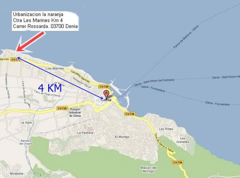 La Naranja Denia 1ªlinea De Playa -Wifi- Parking Free Apartman Kültér fotó